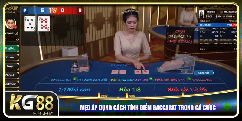 Mẹo áp dụng cách tính điểm Baccarat trong cá cược Mẹo áp dụng cách tính điểm Baccarat trong cá cược