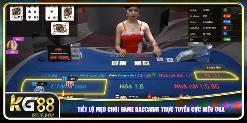 Tiết lộ mẹo chơi game Baccarat trực tuyến cực hiệu quả Tiết lộ mẹo chơi game Baccarat trực tuyến cực hiệu quả